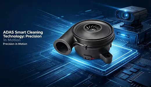 Air Blower for ADAS Sensor Cleaning in Smart Vehicles